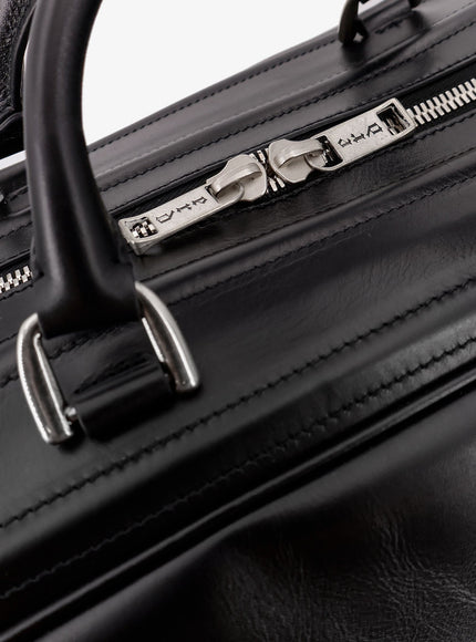 Enfants Riches Deprimes Leather Weekender Travel Bag