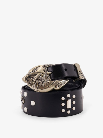 Enfants Riches Deprimes Eagle Petit Iron Leather Belt