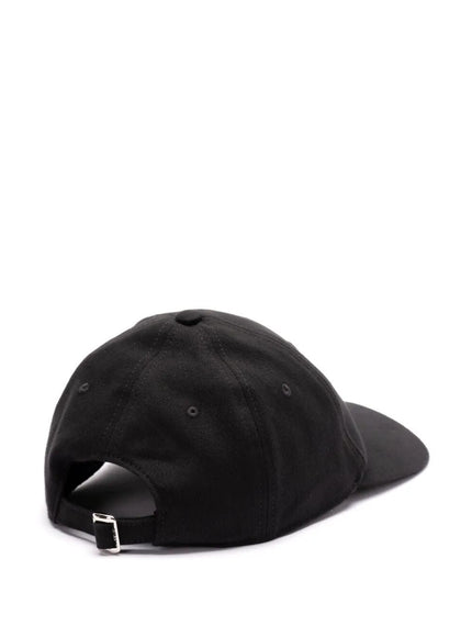 Fendi Stretch Cotton Baseball Hat With Logo Embroidery