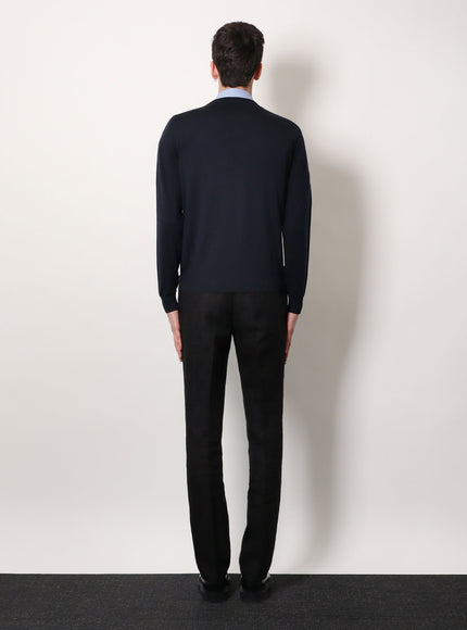 Fendi Wool Sweater With Ff Metal Logo