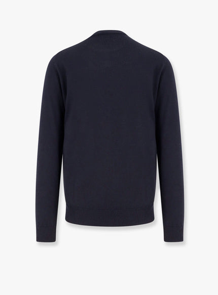 Fendi Wool Sweater With Ff Metal Logo