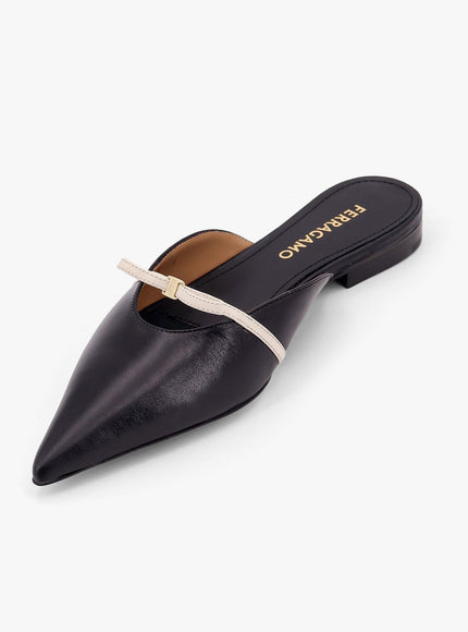 Ferragamo Giulye Leather Mule