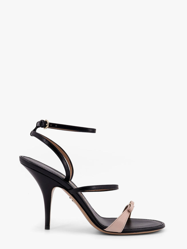 Ferragamo Ariel Leather Sandal Nero