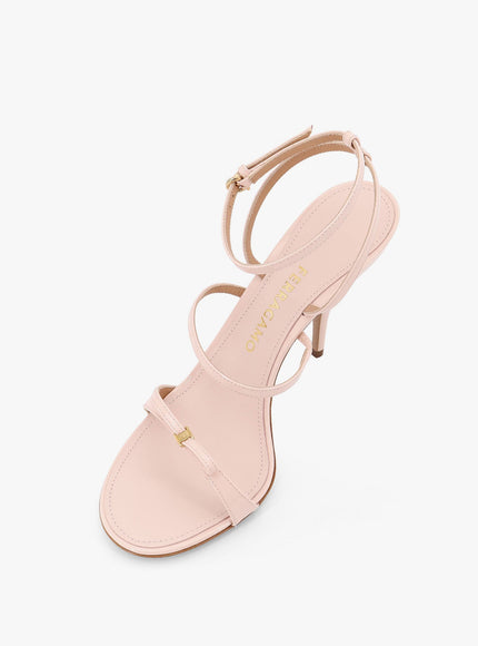 Ferragamo Ariel 95 Patent Leather Sandals