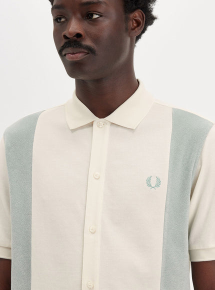 Fred Perry Cotton Piquet Polo Shirt With Towel Inserts