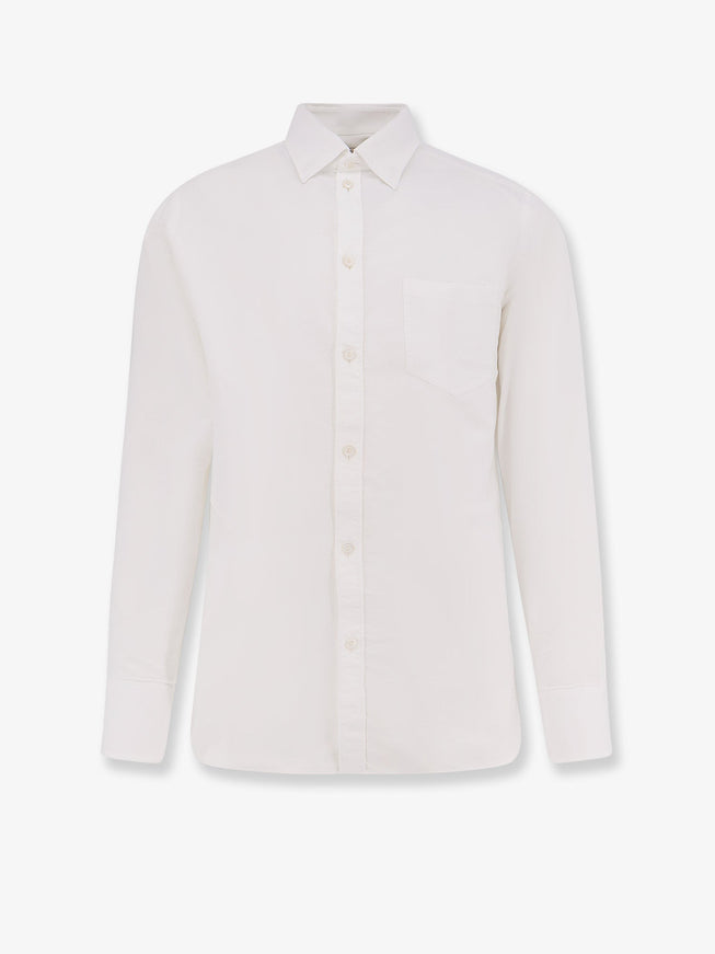 Golden Goose Deluxe Brand Cotton Shirt White