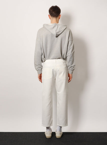 Golden Goose Deluxe Brand Skate White Denim Trouser
