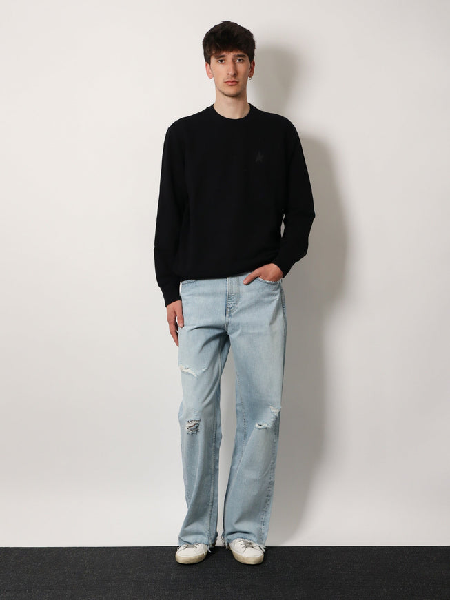 Golden Goose Deluxe Brand Cotton Sweatshirt With Iconic Frontal Star