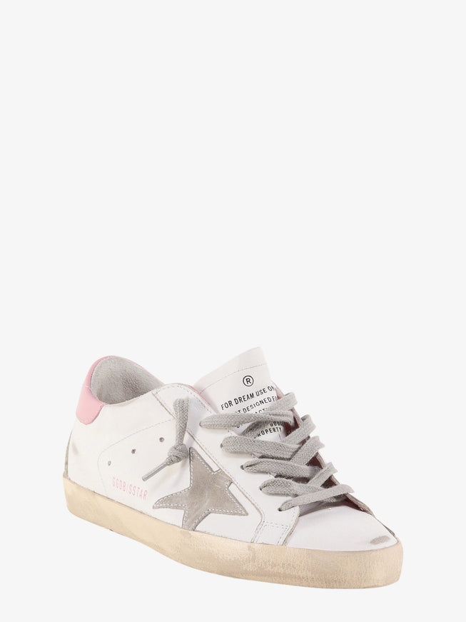 Golden Goose Deluxe Brand Superstar Distressed Lace-Up Sneakers