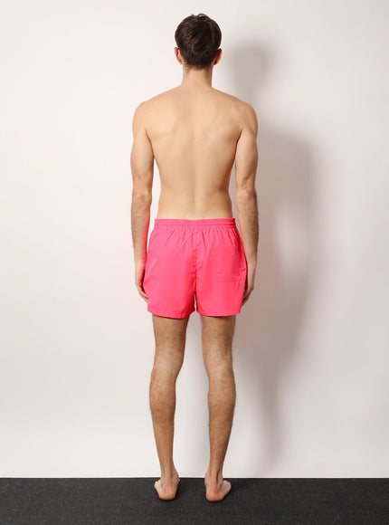 Gucci Fluo Nylon Swim Trunks With Gucci Dust Bag