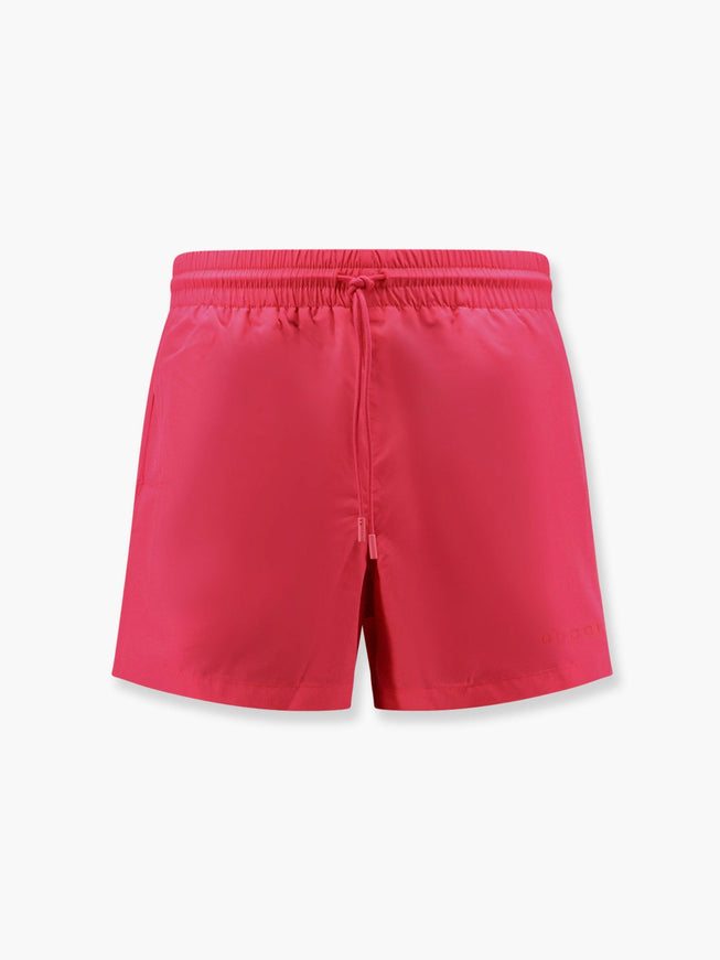 Gucci Fluo Nylon Swim Trunks With Gucci Dust Bag 50