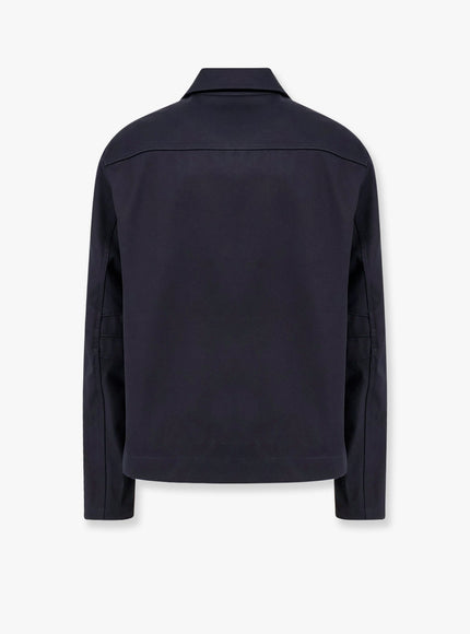Gucci Cotton Gabardine Jacket With Embossed Logo
