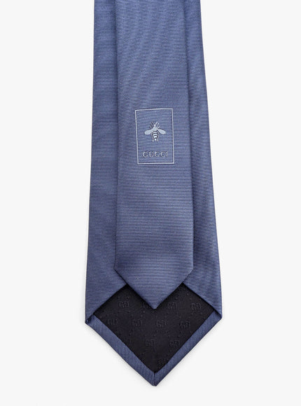 Gucci Silk Tie With Lord Detail