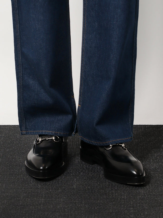 Gucci Leather Loafers With Horsebit