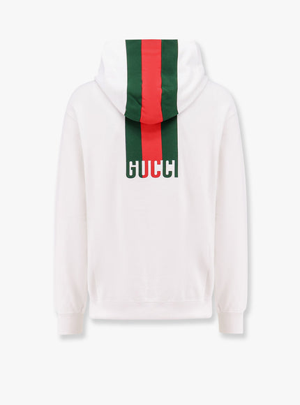 Gucci Cotton Sweatshirt With Logo On The Back