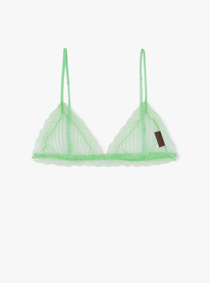 Gucci Lace Bra Verde