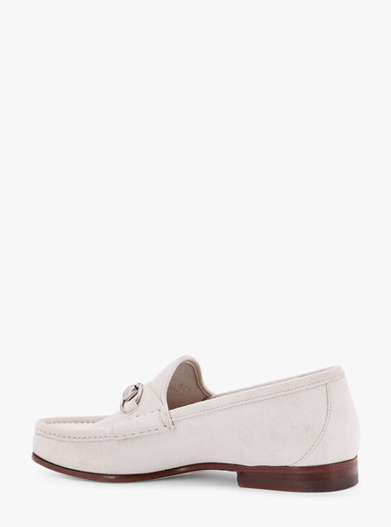 Gucci Suede Loafers With Iconic Horsebit