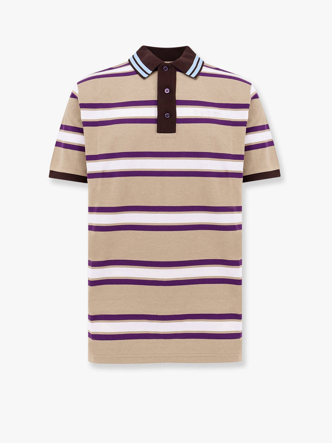 Gucci Striped Cotton Polo Shirt One Color