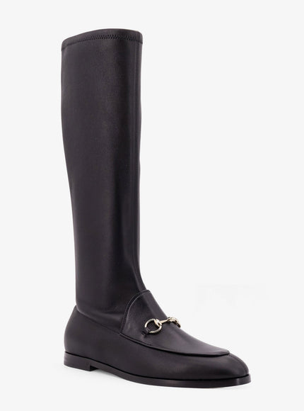Gucci Jordaan Leather Boots
