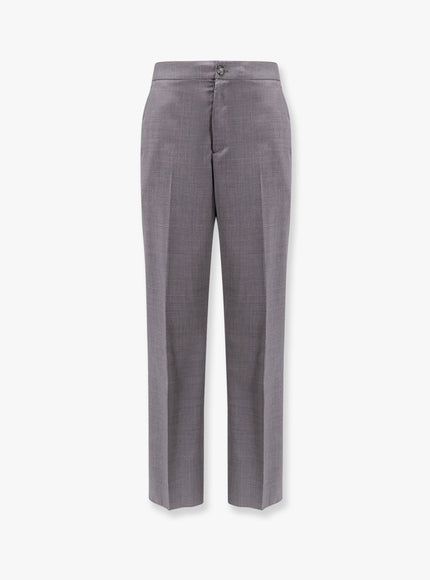 Hevo Torrechianca Virgin Wool Trousers Grigio