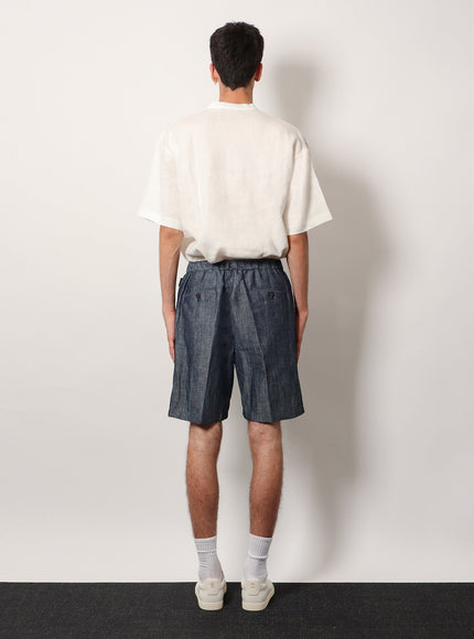 Hevo Torrelapillo Denim Bermuda Shorts