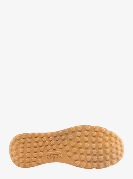 Hogan Leather Sneakers With Stitched Logo