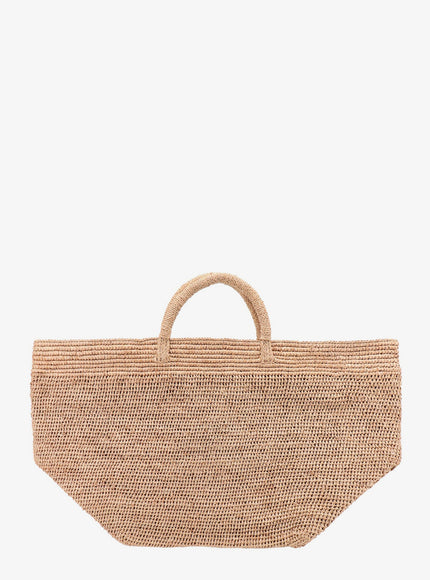 Ibeliv Vanilla Raffia Handbag Uni Beige