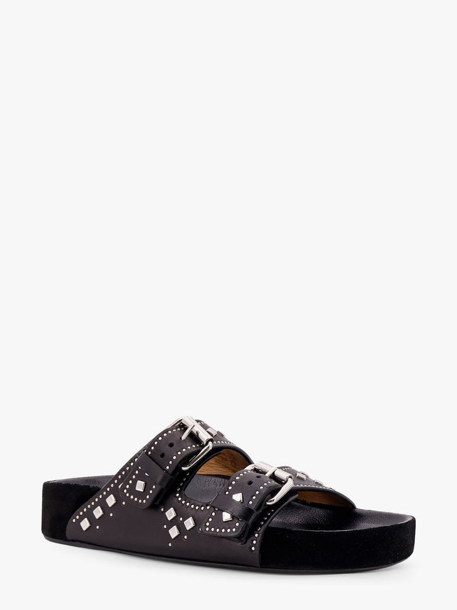 Isabel Marant Leather Sandals With All-Over Stud Detail