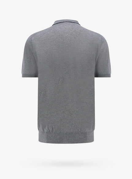 Kiton Ciro Paone Classic Zip Cotton Polo
