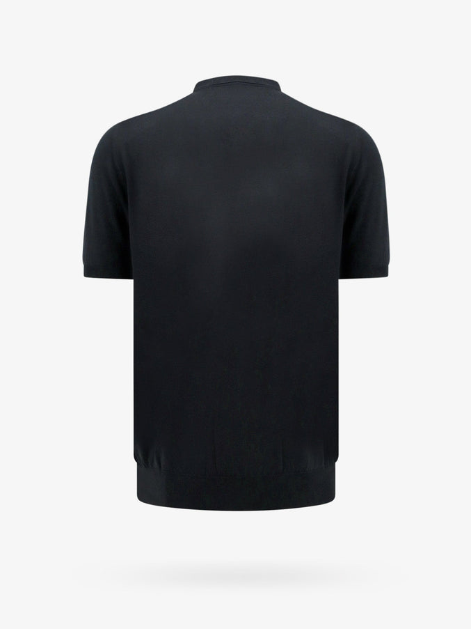 Kiton Ciro Paone Classic Zip Cotton Polo