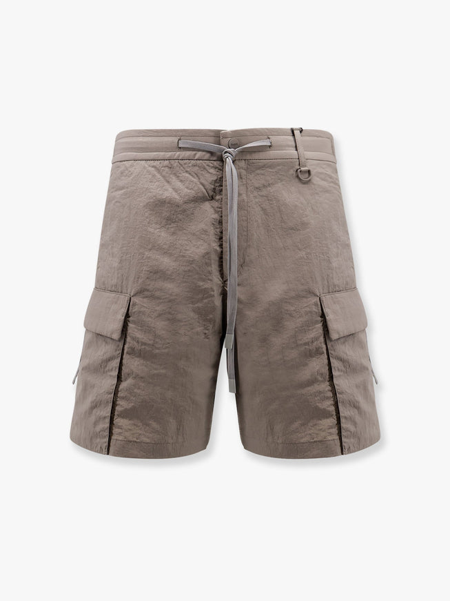 Laminar Laminar Cargo Nylon Bermuda Shorts Grigio