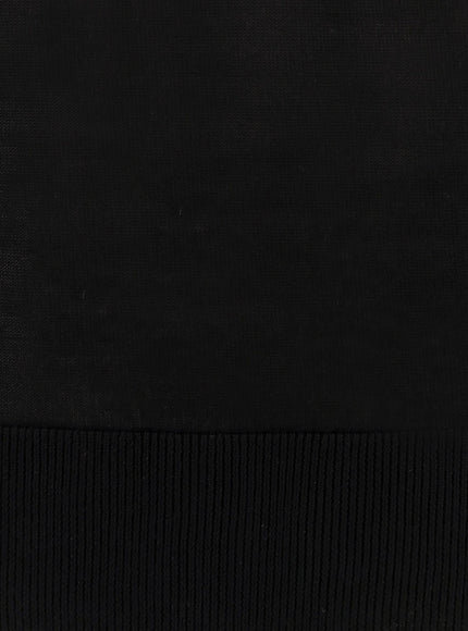 Laneus Knitted Polo Shirt With Ribbed Profiles