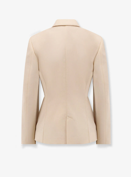 Lemaire Single-Breasted Wool And Viscose Blazer