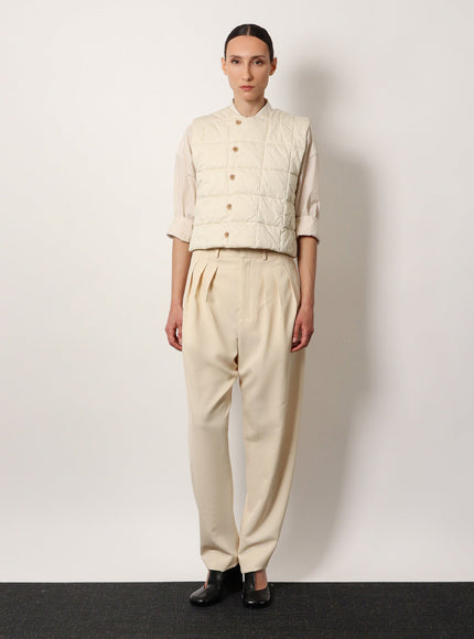 Lemaire Pleated Tailored Wool Blend Trouser