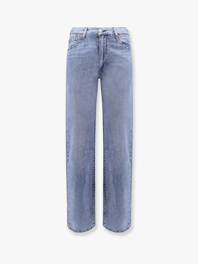 Levi's 555 Cotton And Linen Trouser Blu