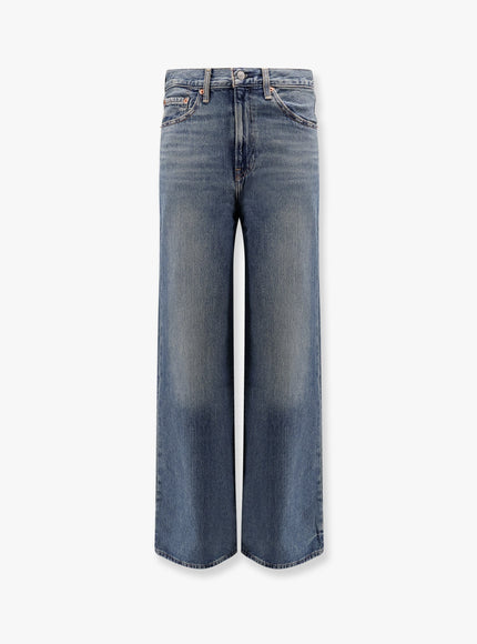 Levi's Ribcage Wide Leg Jeans Blu
