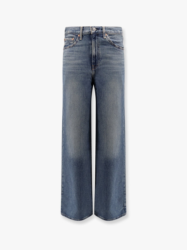Levi's Ribcage Wide Leg Jeans Blu