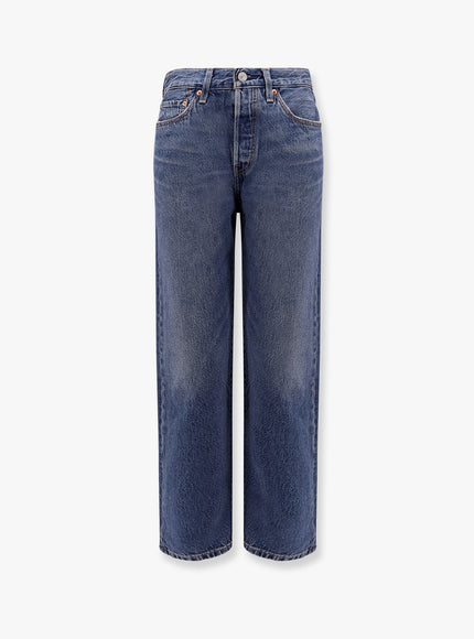 Levi's 501 Cropped Jeans Blu