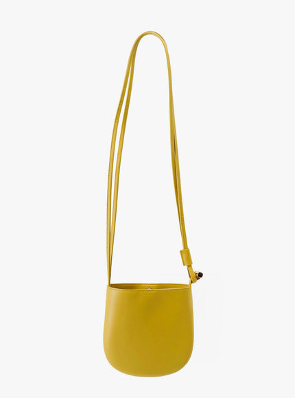 Longchamp Paris Le Roseau Leather Shoulder Bag With Bamboo Detail