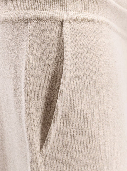 Loro Piana Brienno Hemp, Cashmere And Cotton Jogger Trouser