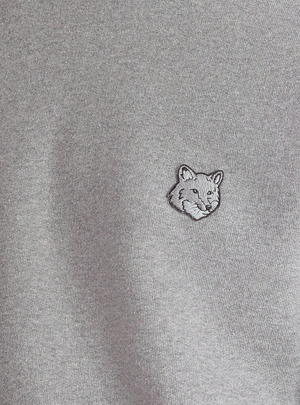 Maison Kitsune Cotton Sweatshirt With Bold Fox Head Patch