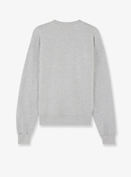 Maison Kitsune Cotton Sweatshirt With Lettering Logo