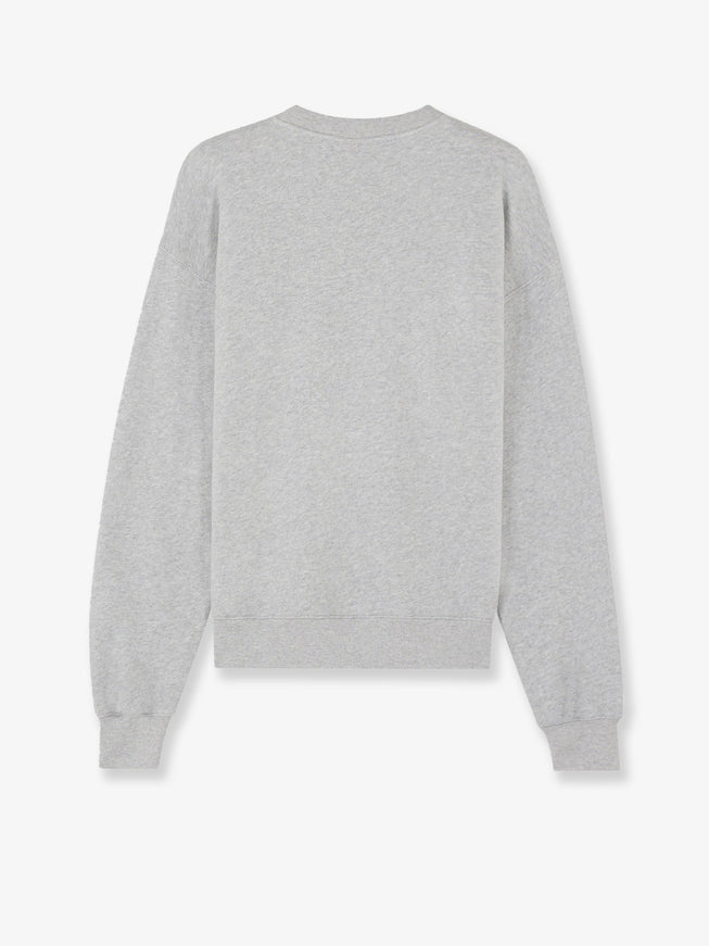 Maison Kitsune Cotton Sweatshirt With Lettering Logo