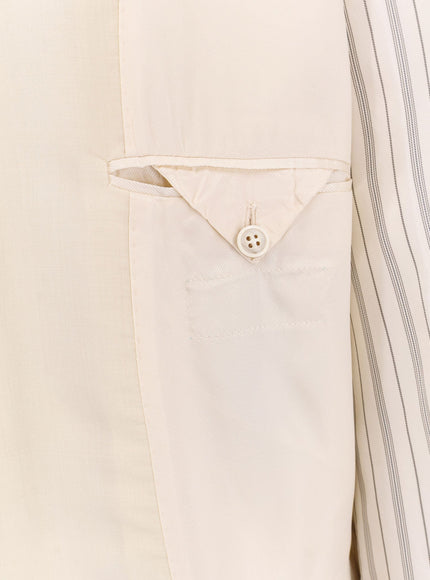 Maison Margiela Anonymity Of The Lining Reversible Wool Blend Blazer