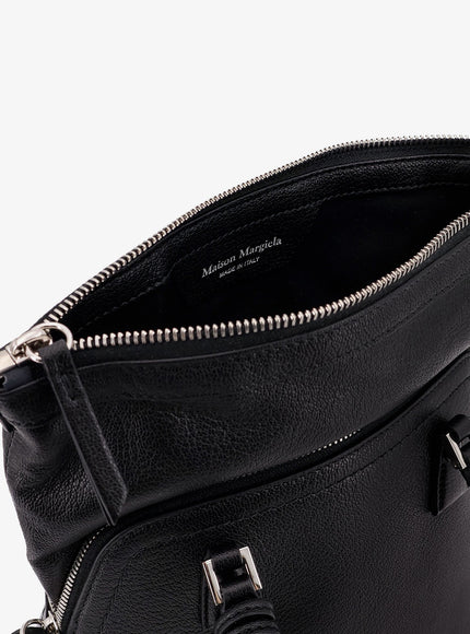 Maison Margiela 5Ac East West Leather Bag With Shoulder Strap