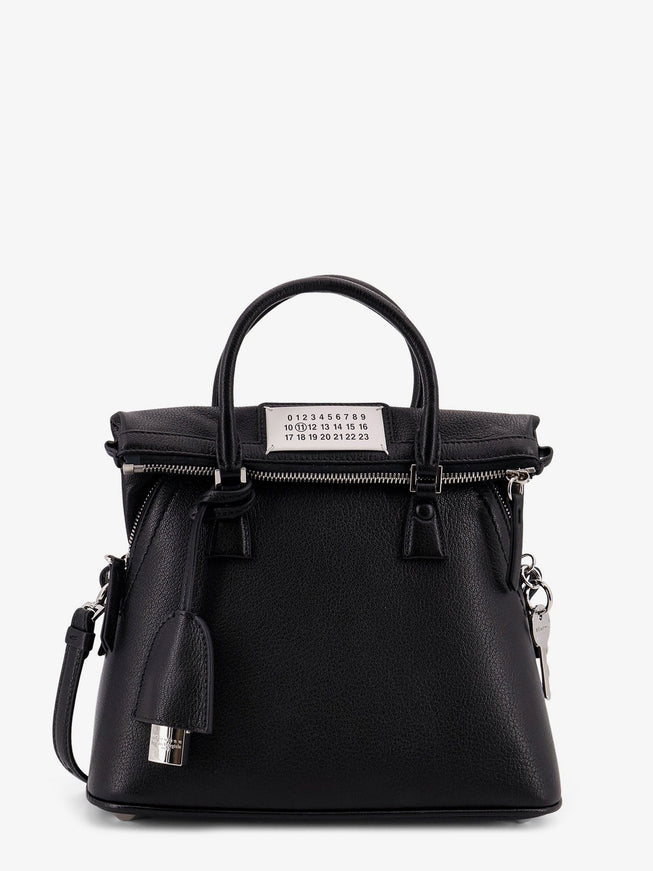 Maison Margiela 5Ac East West Leather Bag With Shoulder Strap