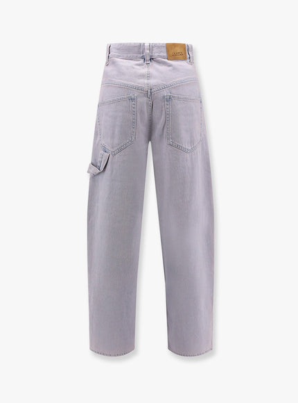 Marant Etoile Ophra Light Blue Cotton Jeans