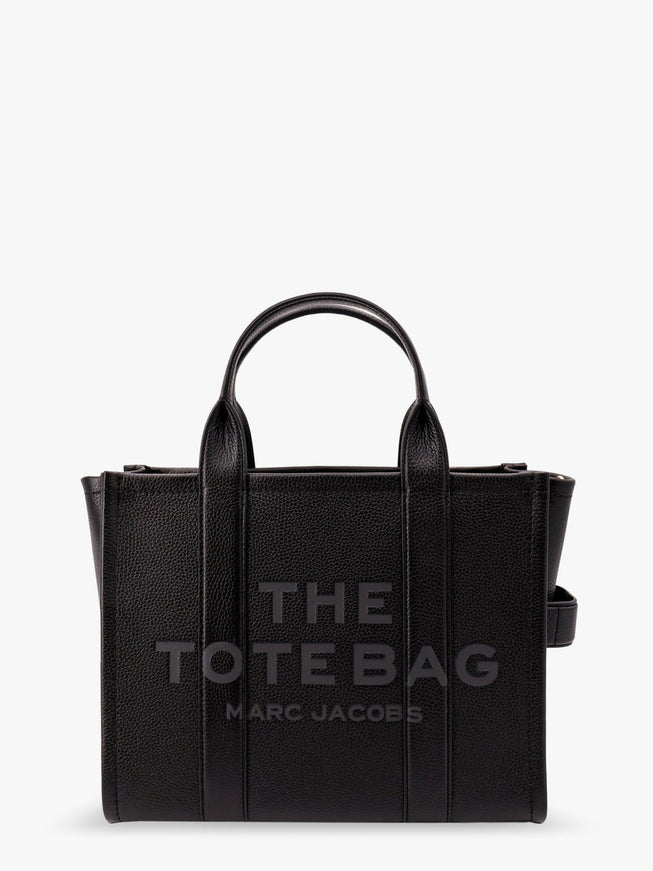 Marc Jacobs Leather Shoulder Bag With Logo On The Front Uni Nero