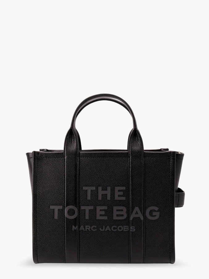 Marc Jacobs Leather Shoulder Bag With Logo On The Front Uni Nero