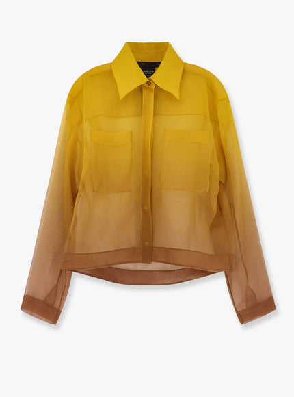 Max Mara Davina Silk Shirt Oro